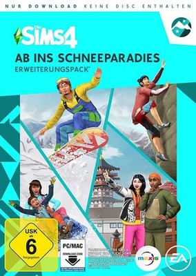 Die Sims 4 Ab ins Schneeparadies PCMac Download EA App Code Email Key