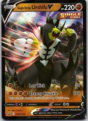 Single Strike Urshifu V SWSH106 Black Star Promo