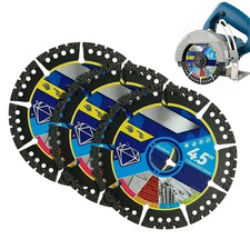 3X Diamond Multi-Purpose Saw Blades4.5 Inch Heavy Duty Diamond Cutting Blades