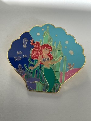 Disney Pin Ariel Day & Night Collection BoxLunch Loungefly Castle Seashell F7