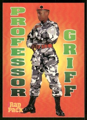 Rap Pack Professor Griff 1991 Premier Cards #99