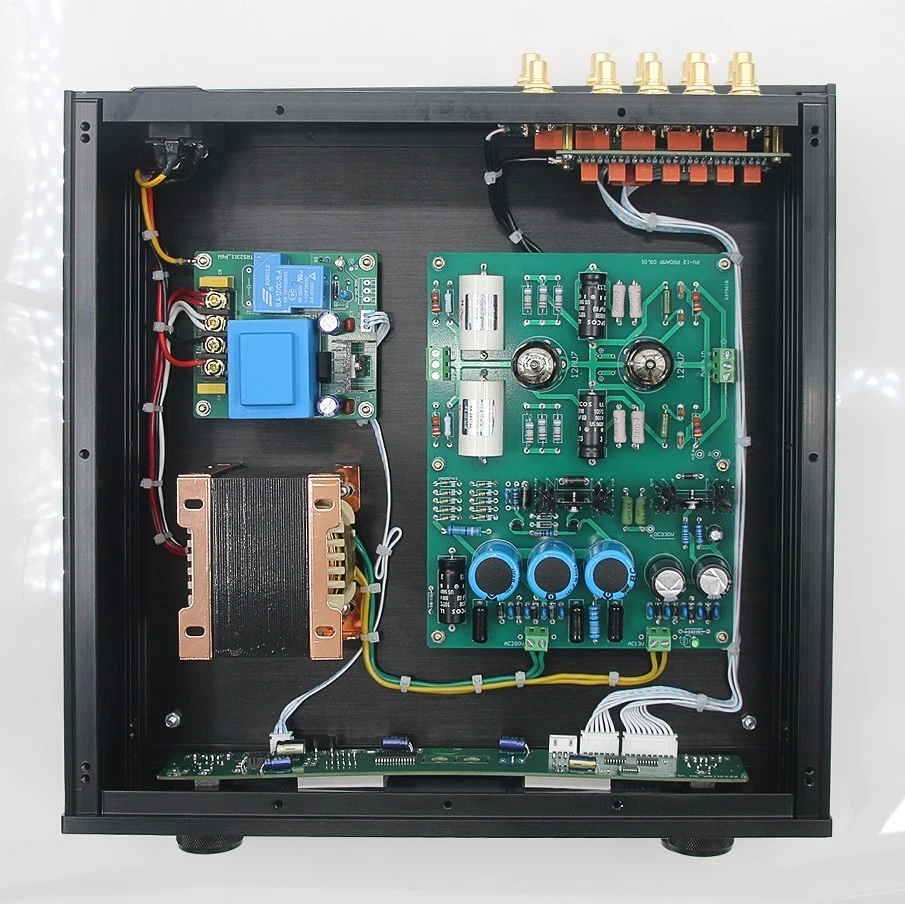 HiFi Upgraded Remote Tube Stereo Audio Preamplifier Base On Conrad-Johnson PV12 - Image 3 of 4