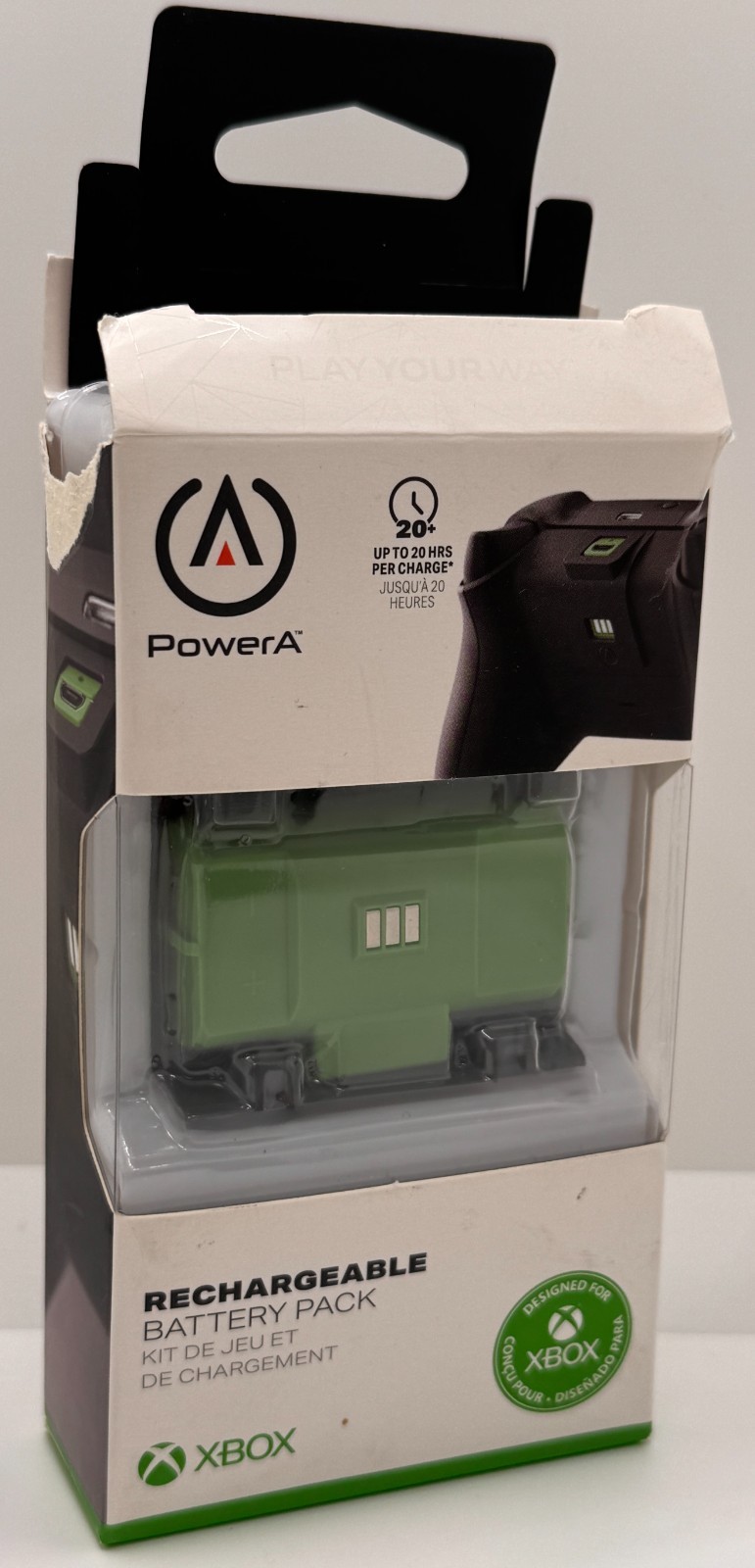 PowerA Play&Charge Kit for Xbox Series X|S & Xbox One Controllers Damaged Box