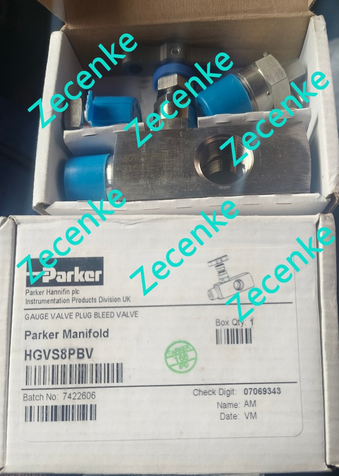 1 PCS Parker HGVS8PBV