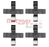 Metzger ZubehöRsatz Scheibenbremsbelag FüR VW Touareg 7P5 3.0 V6 TDI 4.2 V8