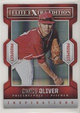 2014 Elite Extra Edition Prospects Inspirations Die-Cut 16/200 Chris Oliver 0m8