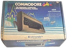 Commodore 64 Retro Home Computer With Original Box Tested 64K Model P01844618