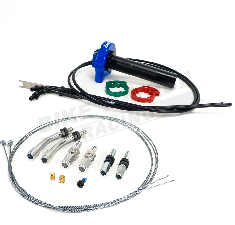 Domino Blue XM2 Quick Action Throttle & Universal Cables to fit E-Sprit Bikes - Image 3 of 4