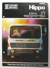 LEYLAND Hippo Truck Commercial Sales Brochure Sep 1968 #1046