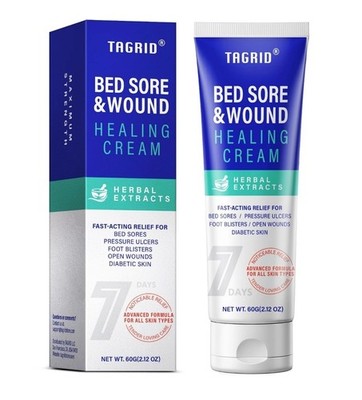 TAGRID Pressure and Bed Sore Treatment Cream Fast Skin Healing Cream for Pres...