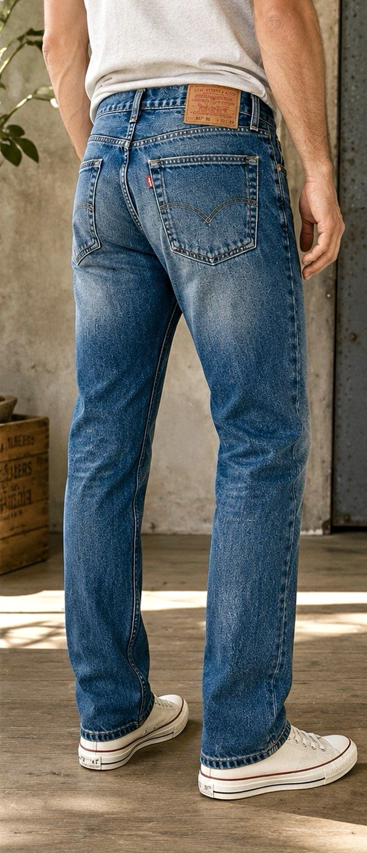 Levis PREMIUM 501 93 Mens Jeans Size 32x30 Big E Tab Straight Fit