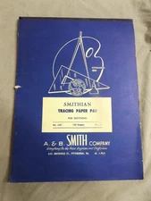 Vintage Mid-century SMITHIAN TRACING PAPER PAD FOR SKETCHING 9x12"