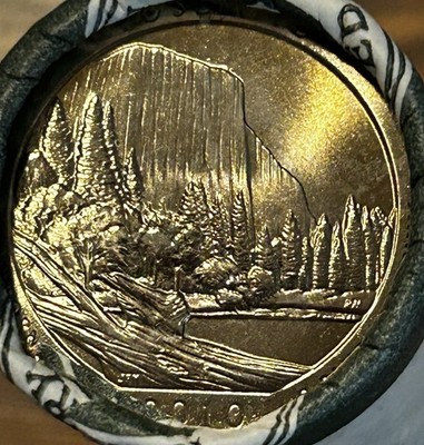 2010 Ca Yosemite National Park P+D MS Unc. 2 Coins From US Mint Rolls