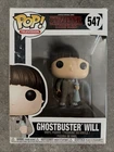 Funko Pop! Television Stranger Things Ghostbuster Will #547 W/Protector FLAW