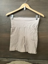 Spanx Shapewear Shaping Shorts Mid Thigh Size Large BEIGE PULL ON