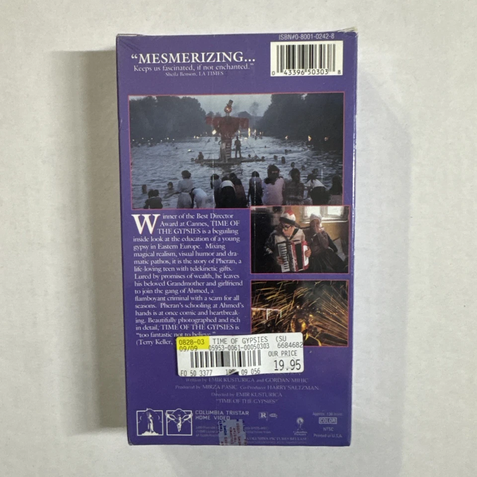 Time of the Gypsies 1990 VHS SEALED BRAND NEW - Image 3 of 4
