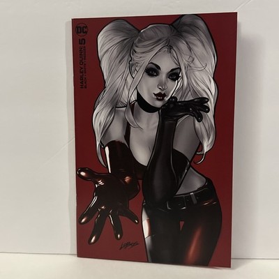 Harley Quinn Black White Redder #5 Villalobos Minimal Trade Variant DC 2024