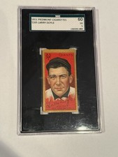 1911 Piedmont Cigarettes T205 Gold Border Larry Doyle, SGC 60/5