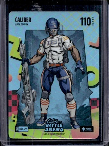 2026 Bo Jackson Battle Arena Griffey Caliber 80\'s Rad Battlefoil #RAD-622