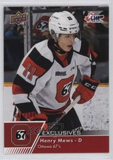 2022-23 Upper Deck CHL Exclusives 66/100 Henry Mews #246 h8y