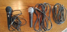 2 Microphone and Cables Lot