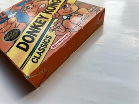 RARE ! Donkey Kong Classics   SMALL BOX - PAL  B  EEC - Nintendo NES