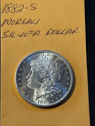 1882-S "Morgan Silver Dollar" MS