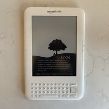 Amazon Kindle Keyboard 3rd Generation Model D00901 Wi-Fi only New Battery