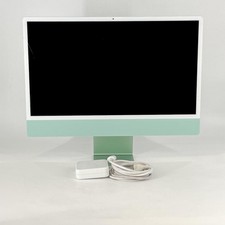 iMac 24 2021 M1 8-Core CPU 7-Core GPU 8GB 256GB SSD Green - Cracked Screen