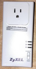 ZyXEL PLA-407 Pass-thru Ethernet Adapter Powerline