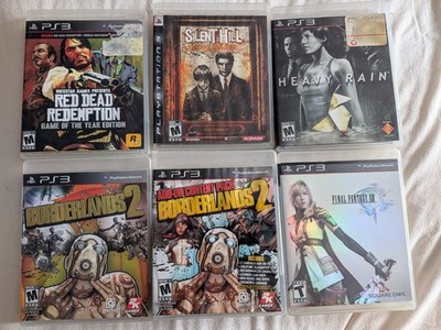 PS3 LOT: Final Fantasy, Borderlands 2, Red Dead GOTY, Silent Hill, Heavy Rain