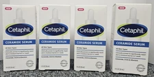 4X CETAPHIL Ceramide Serum All Skin Types Ceramide, CICA & Allantoin 1 fl oz /Ea