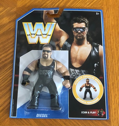 DIESEL rare RETRO wwf hasbro style NEW & SEALED ww...