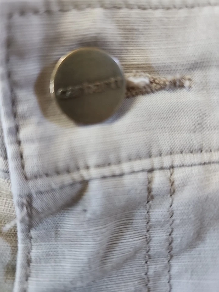 Carhartt Womens Force Extreme Cotton Cargo Pants Size 12 Preowned - Image 4 of 4