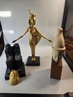 Lot 4 Egyptian Museum Reproduction Statues Alva MFA Louvre MMA — photo 1