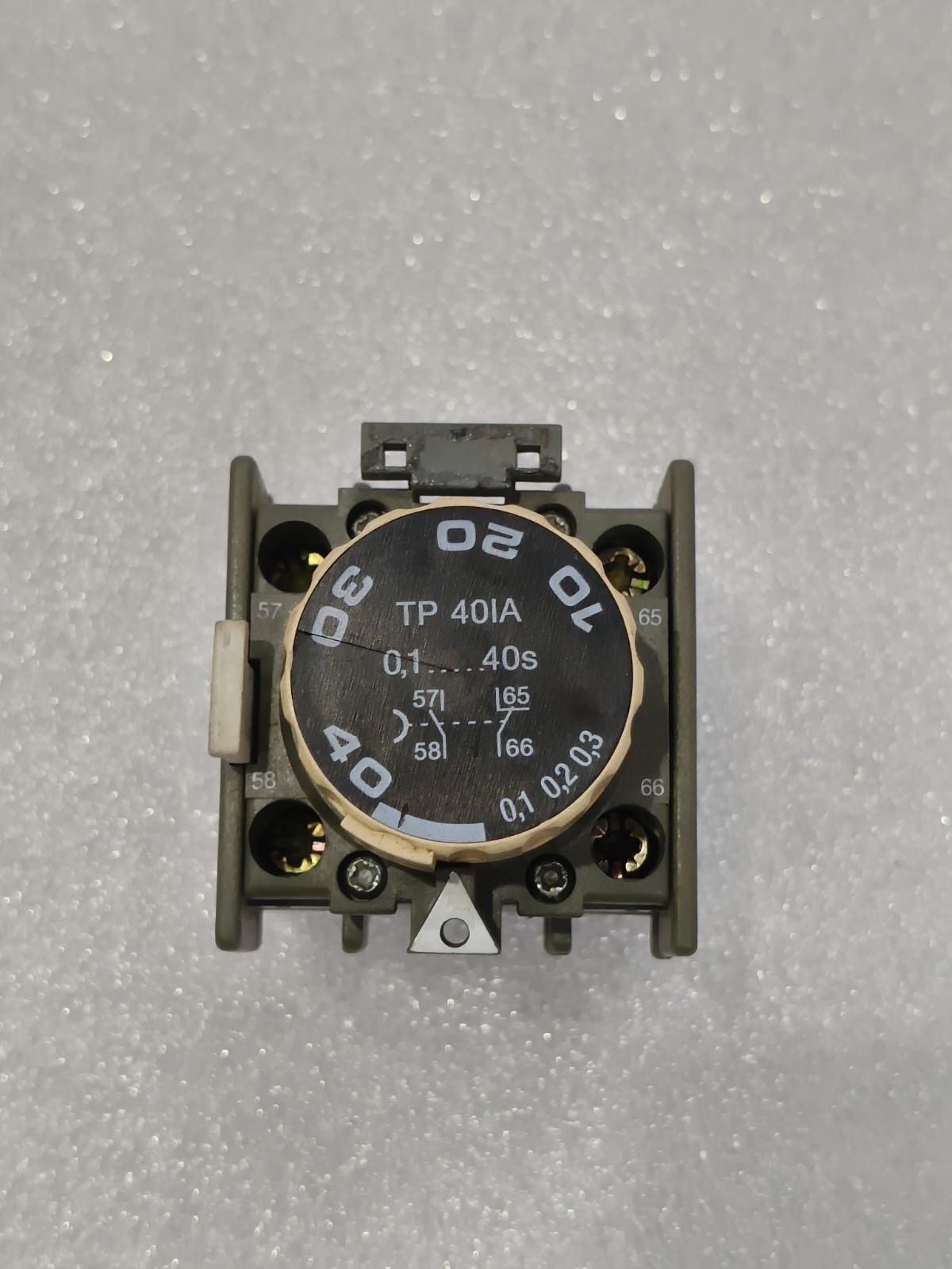 ABB TP40IA ADD ON CONTACTOR TIMER TIMING 0.1S-40S FAST SHIPPING