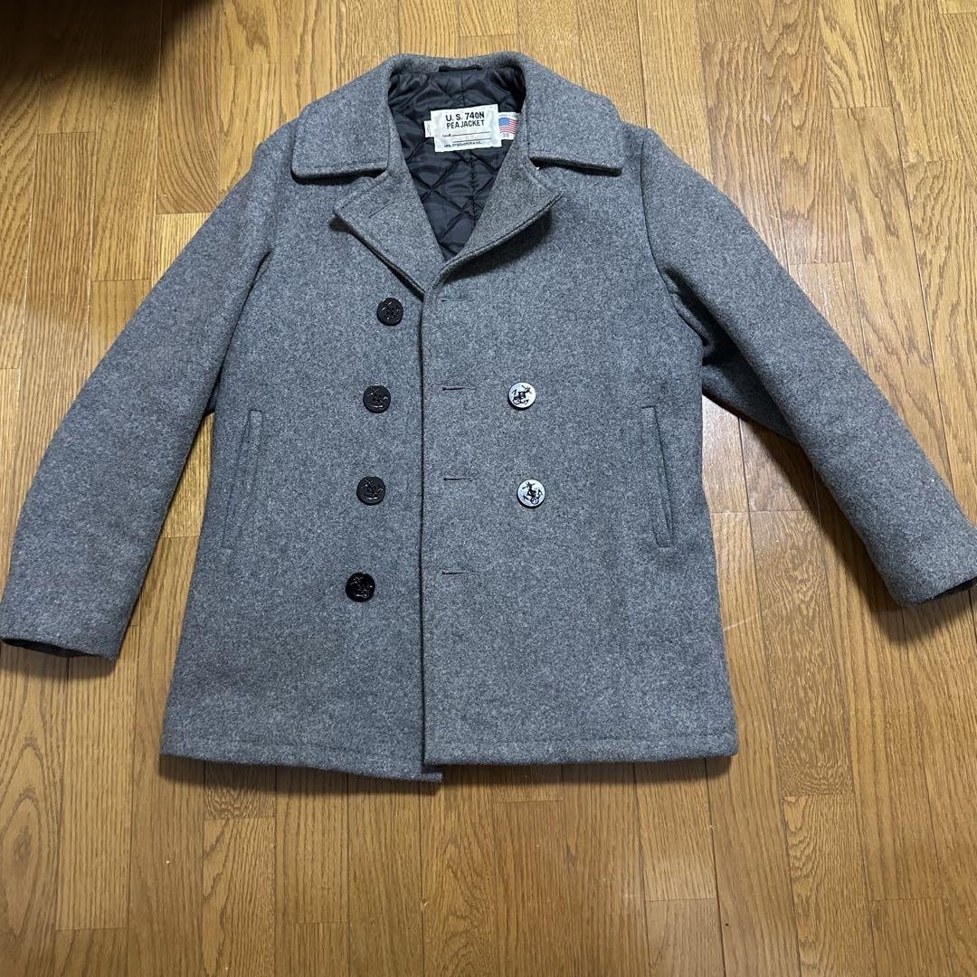 SCHOTT U.S.740N Peacoat Size 38 Made in the USA | eBay