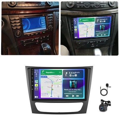 Android 15 Carplay Autoradio Für Mercedes Benz CLS E-Class W211 W219 GPS+Kamera