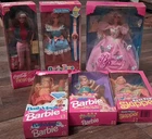 Mattel Vintage Barbie Dolls Lot Skipper Bath Magic Orig Packaging