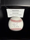 Buster Posey Giants Signed Baseball Inscribed "10 NL ROY” Fanatics Underwraps