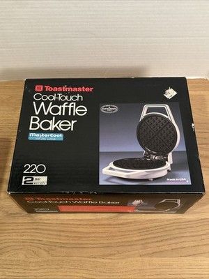 Vintage Toastmaster Waffle Maker Cool-Touch Belgian Model 230 -Made in USA