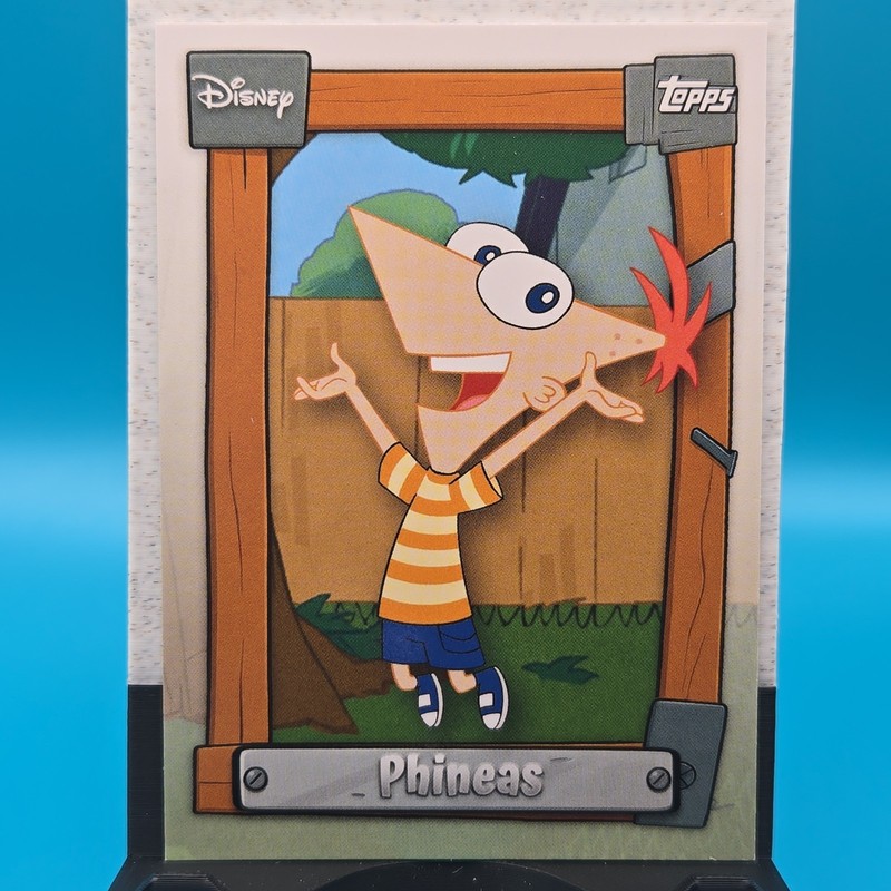 2026 Topps Disney Neon Phineas Phineas and Ferb