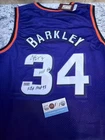 Charles Barkley Signed NBA Phoenix Suns Hardwood Classics Mitchell & Ness Jersey