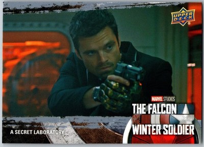 #38 A Secret Laboratory 2022 Upper Deck UD Falcon and the Winter Soldier
