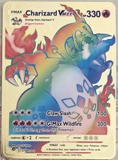 Pokémon Charizard VMAX Arcobaleno Segreto Raro 074/073 Sentiero del Campione Souvenir
