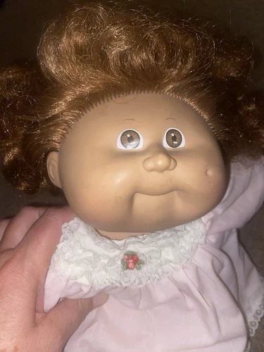 1982 Cabbage Patch Kids Doll Girl Brown/Auburn Hair With Brown Eyes