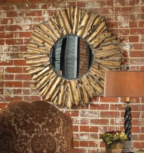 Uttermost 12742 B Gold Hemani Mirror - Picture 3 of 3