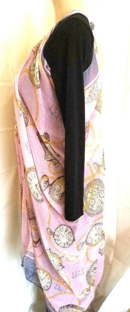 🦋 Multi Functional Watch Print Scarf Vest🦋