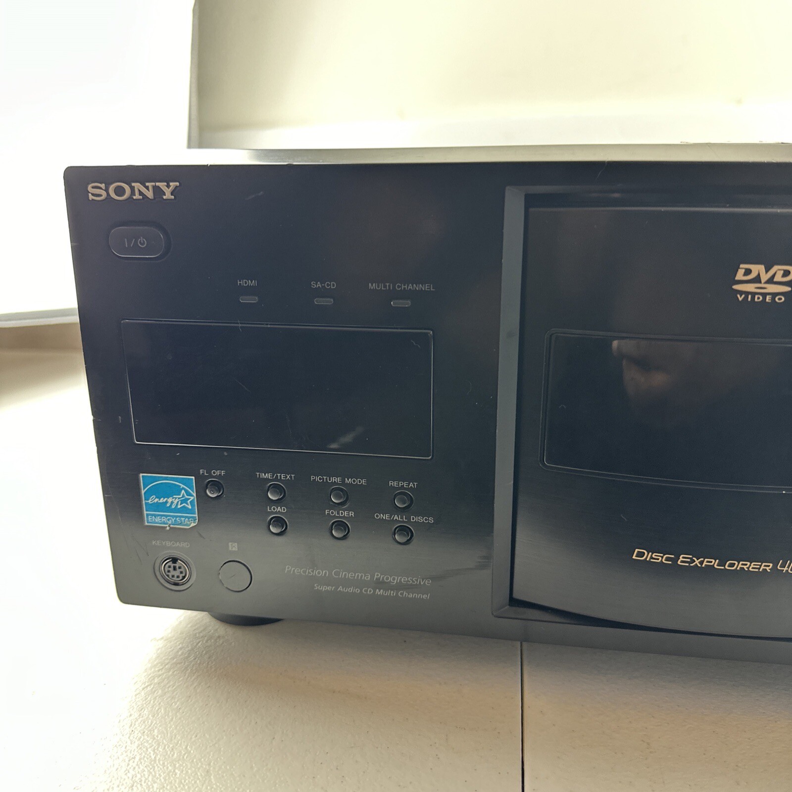 Sony DVPCX995V Disc Explorer 400 DVD & CD Changer (Issue In
