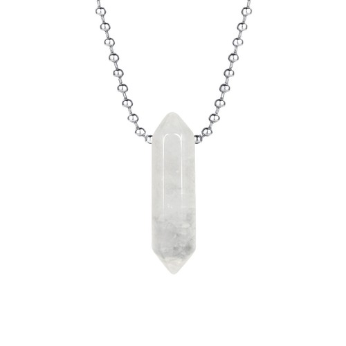 Colgante de Cristal Curativo Natural para Collar Columna Hexagonal Balance Harmony - Imagen 34 de 39